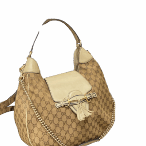 Gucci Bicolor GG Emily Hobo Bag