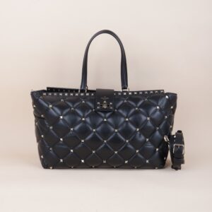 Valentino Black Candystud Crossbody Bag