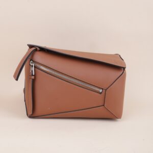 Loewe Tan Small Puzzle Bumbag