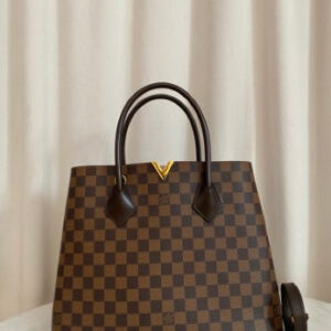 Louis Vuitton Damier Ebene Kensington Tote Bag W/ Strap