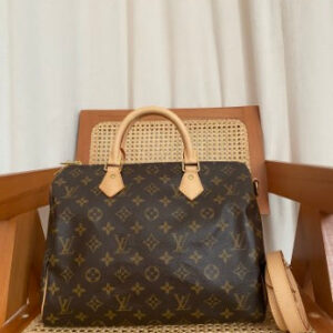Louis Vuitton Monogram Bandouliere Speedy 30 Bag