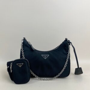Prada Black Nylon Re Edition 2005 Bag