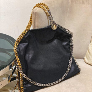 Stella Mccartney Black Falabella Large Bag
