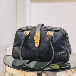 Gucci Black GG Women Shoulder Bag