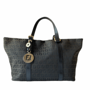 Fendi Black FF Shoulder Bag