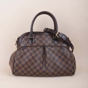 Louis Vuitton Damier Ebene Trevi PM Tote Bag w/ Strap