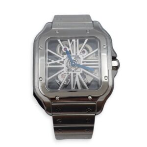 Santos de Cartier Large Skeleton 39.8 Ref WHSA0015