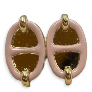 Maillon Mini Rose Candeur Earrings, Gold hardware