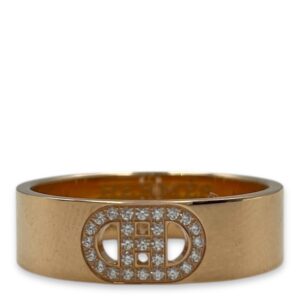 H D'ancre 54 Ring in 27 Diamond, 0.07 CT, Rose Gold Hardware
