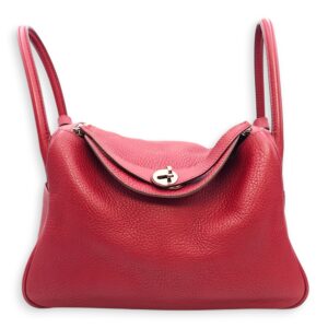 Lindy 30 Rouge Garance in Clemence, Palladium hardware