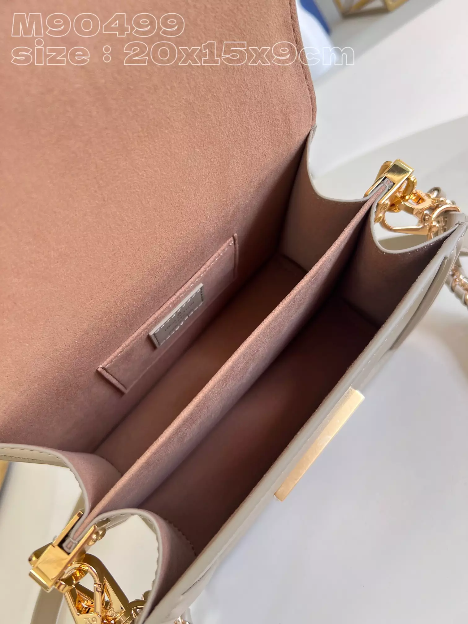 Louis Vuitton Mini Dauphine Poivre Brown - Repbags.is - Image 9