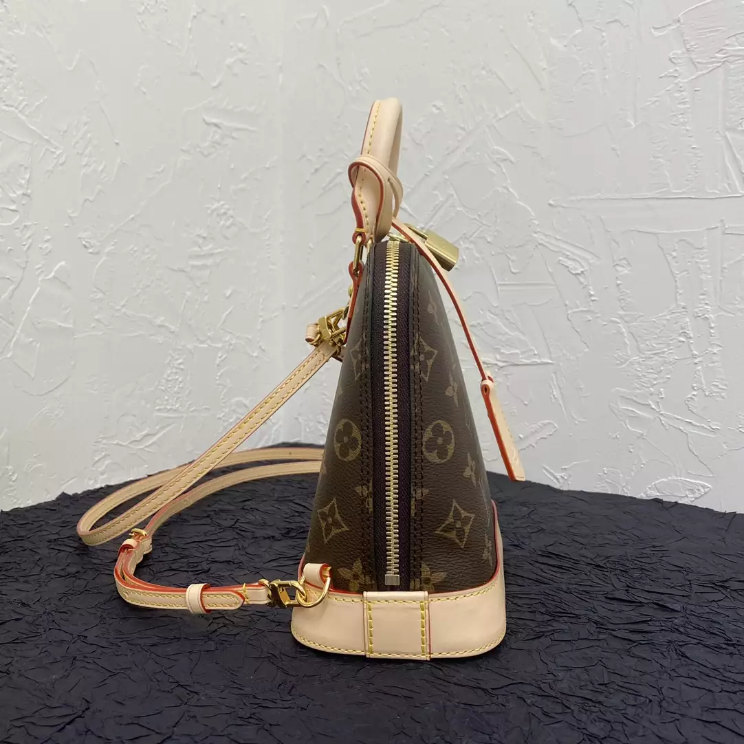 Alma Backpack Monogram Coated Canvas - Repbags.ru - Image 5