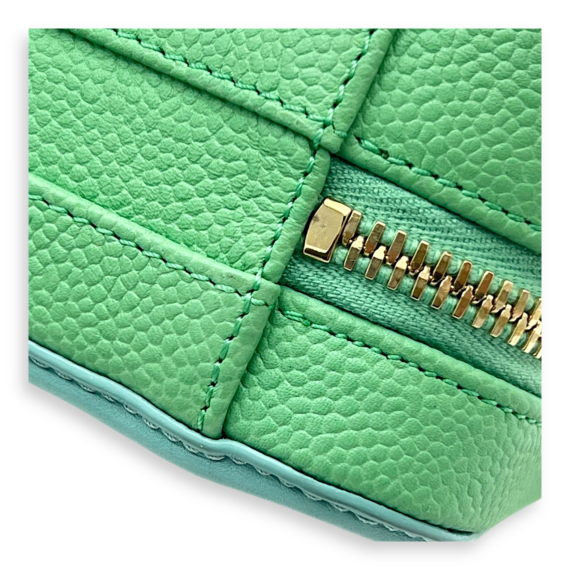 Filigree Small Multi-colour Vanity Bag in Caviar Leather, Gold hardware - Image 7