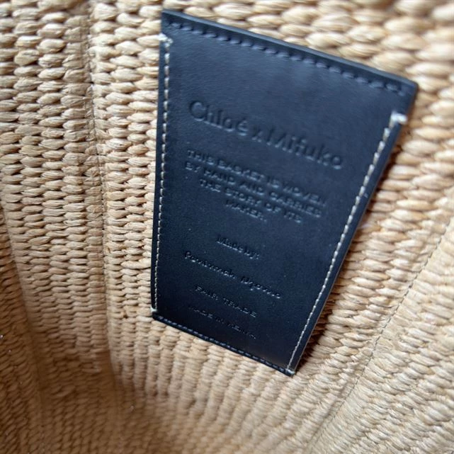 Chloé Large Woody Basket Bag - MB017 - Image 9