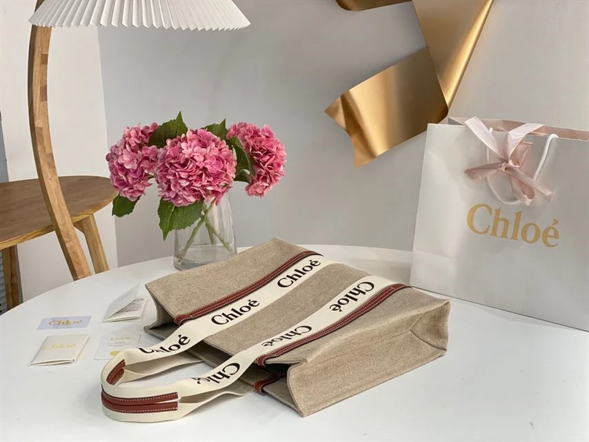 Chloé Large Woody Tote Bag - MB032 - Image 7