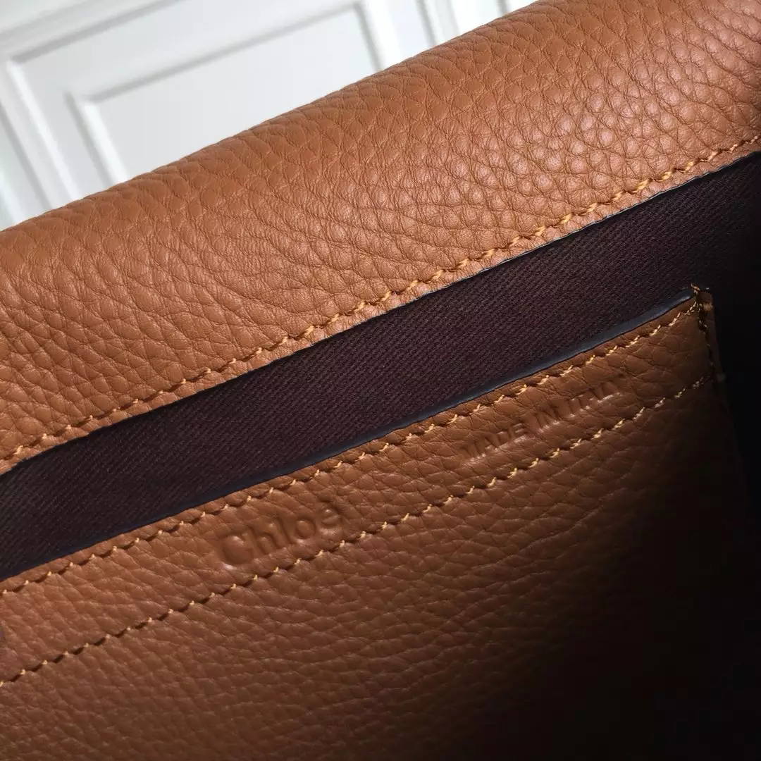 Chloé Marcie Tan Medium Saddle Bag - Repbags.ru - Image 11