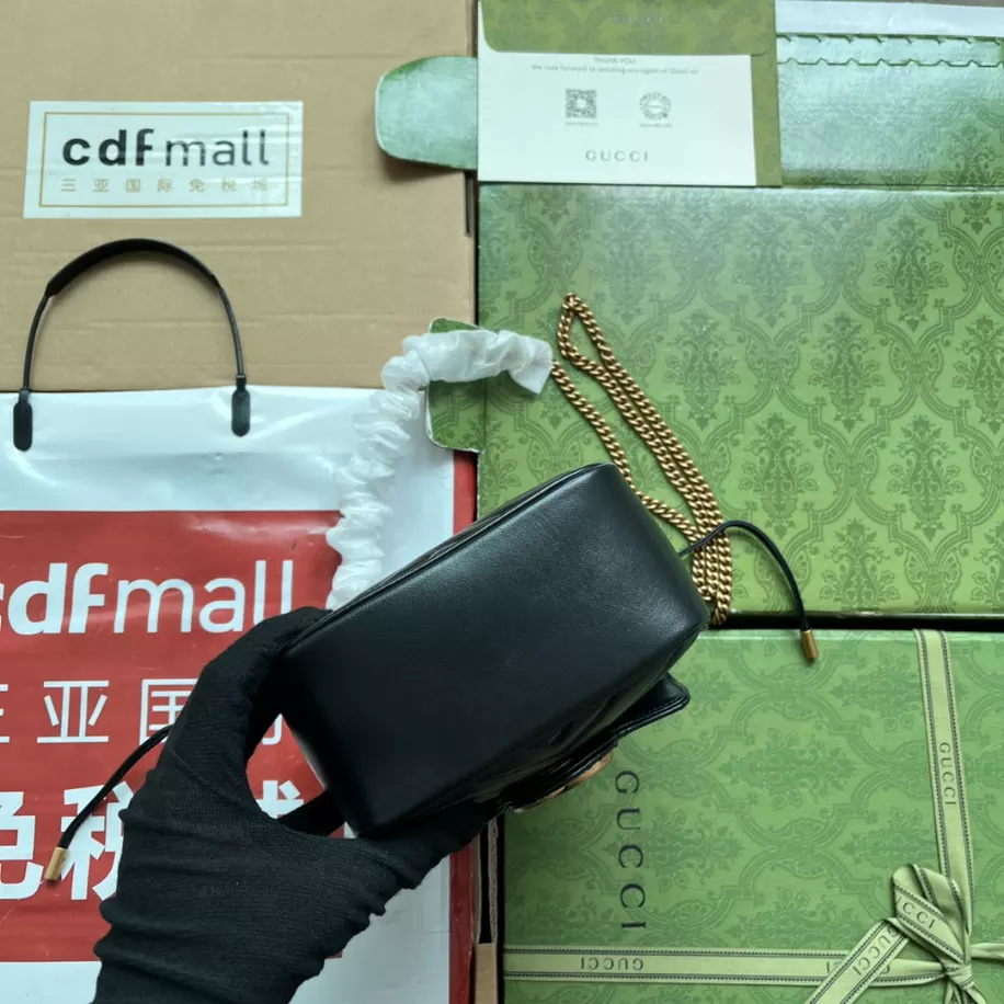 GG Marmont Mini Bucket Bag - Image 8