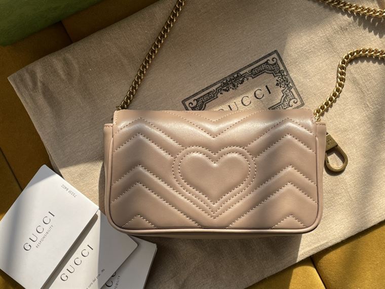 GG Marmont leather super mini bag - Image 4