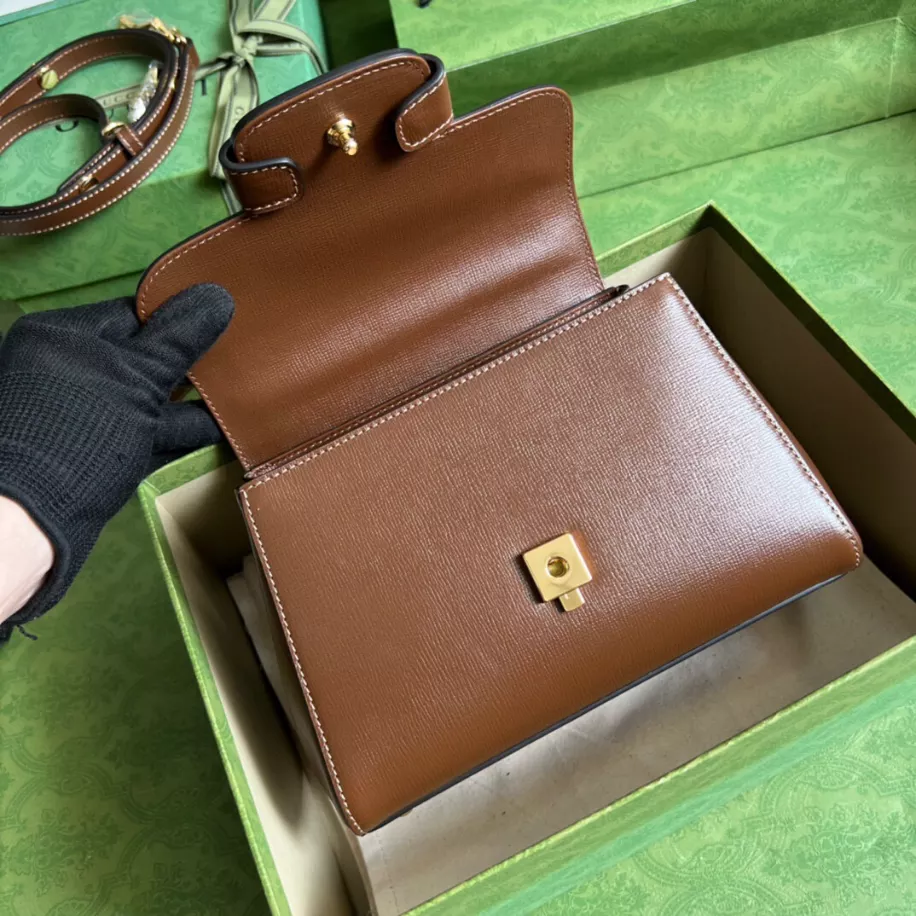 Gucci Horsebit 1955 Mini Bag - Image 7