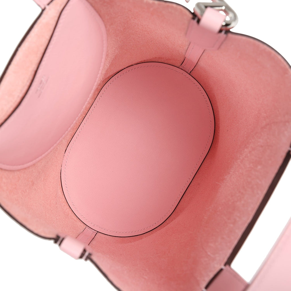 Hermes In-The-Loop 18 Rose Sakura Clemence and Swift Palladium Hardware - Image 10