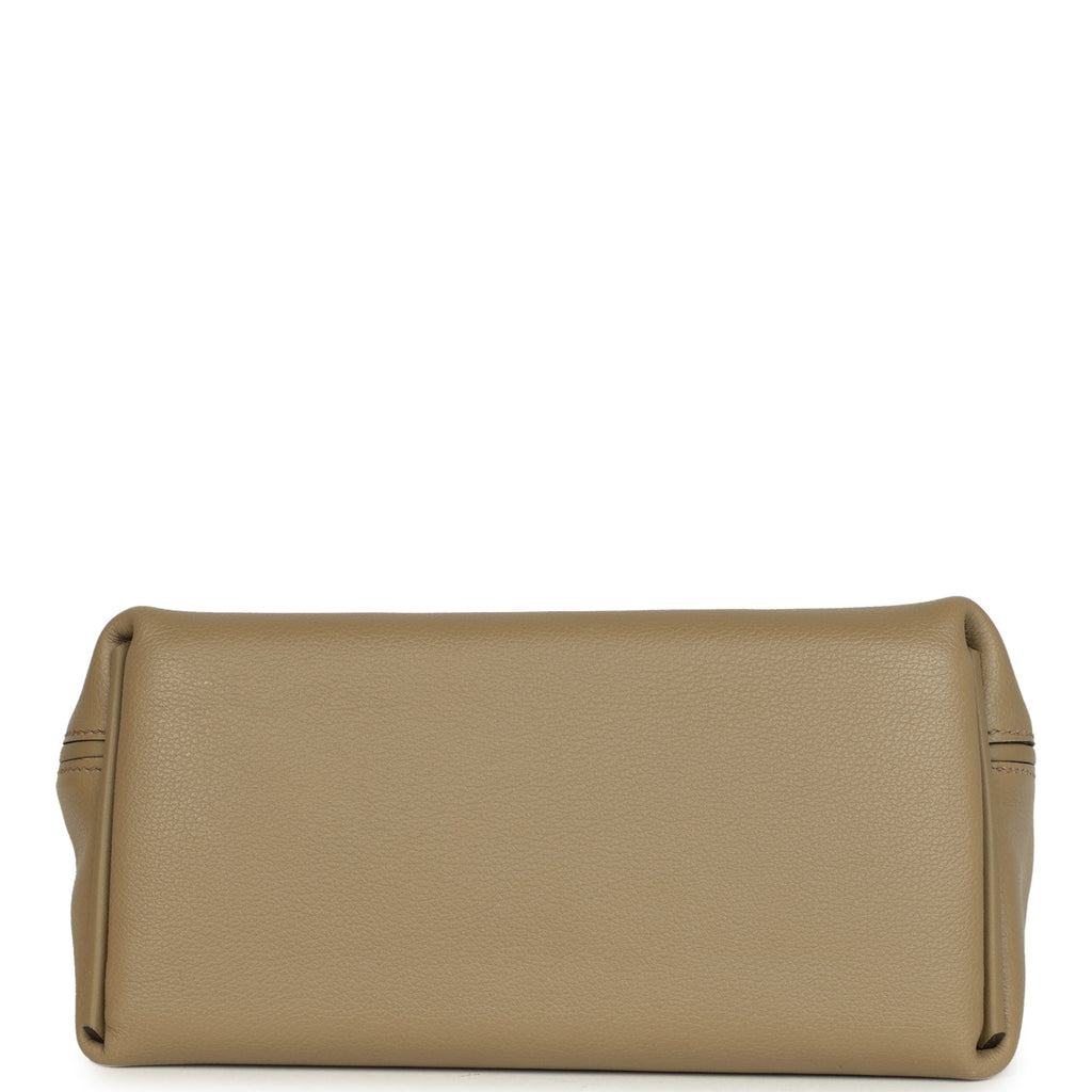 Hermes Mini 24/24 Beige Marfa Verso Evercolor and Swift Permabrass Hardware - Image 7