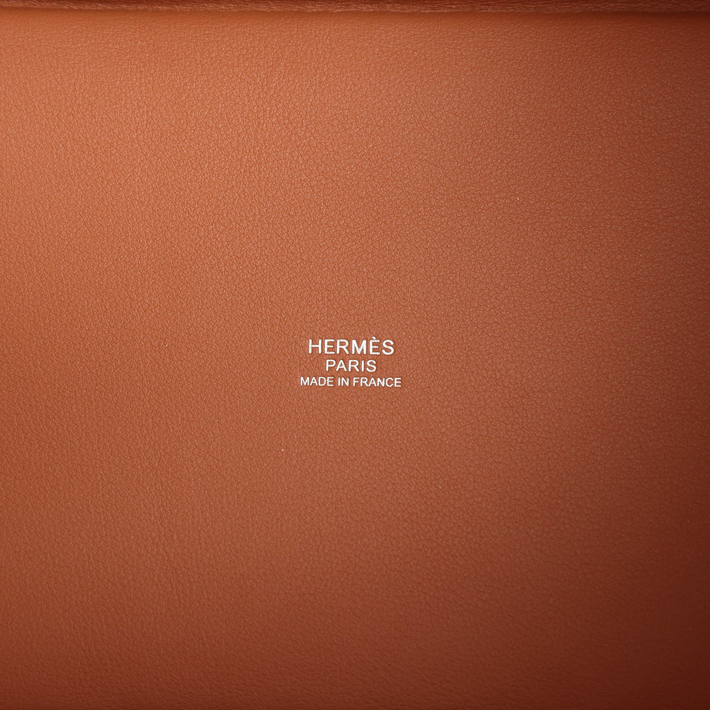 Hermes Picotin Lock 18 Gold, Ecru-Beige, Rose Pop, Black Toile H and Fauve Swift and Toile H Palladium Hardware - Image 9