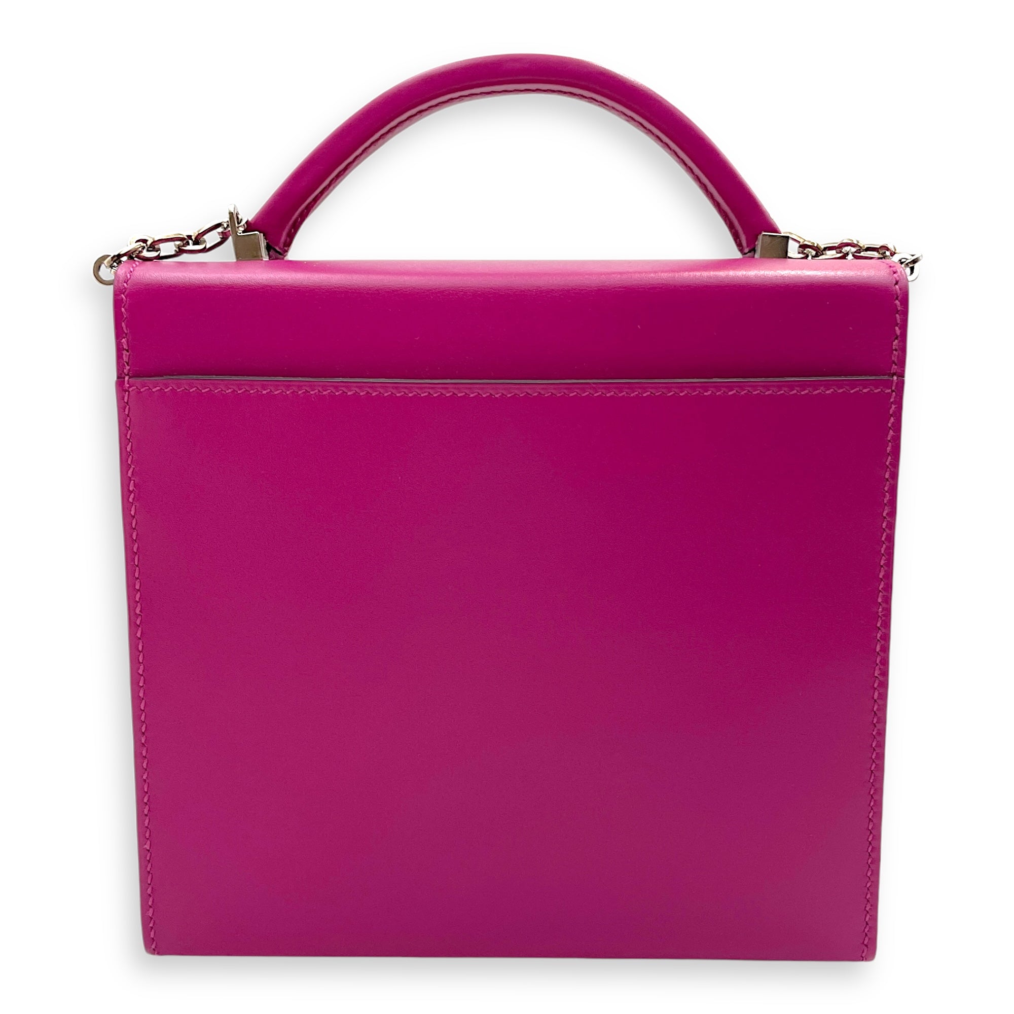 Cinhetic Box Rose Pourpre in Tadelakt, Permabrass & Palladium hardware - Image 3