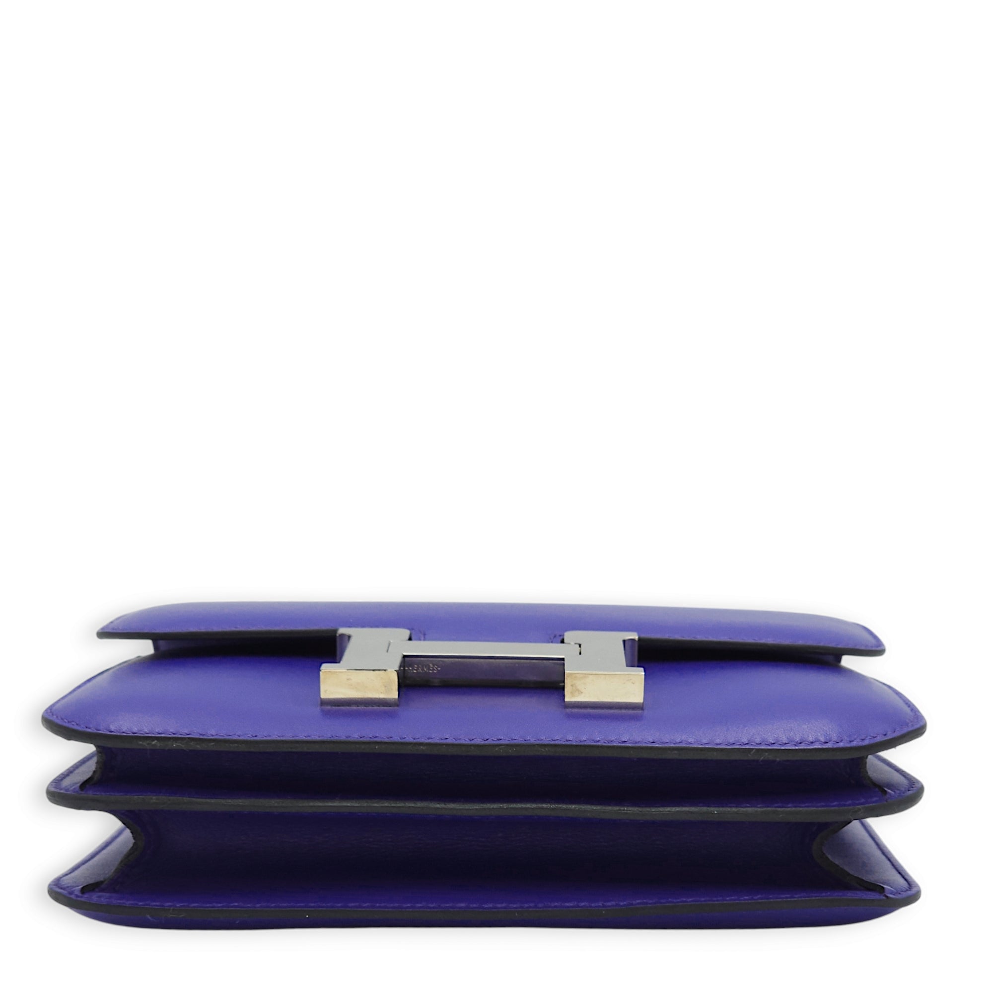 Constance 18 Blue Electric in Tadelakt, Palladium hardware - Image 8