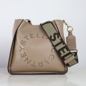 Stella Mccartney Caffe Logo Crossbody Bag
