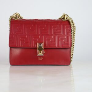 Fendi Red I Kan Small Chain Shoulder Bag