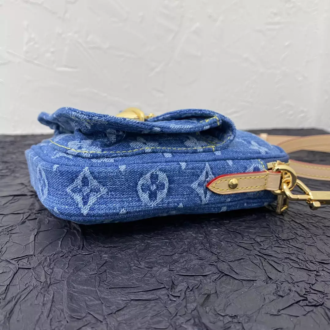 LV Fairfax Pochette Monogram Denim - ReplicaBags.is - Image 5