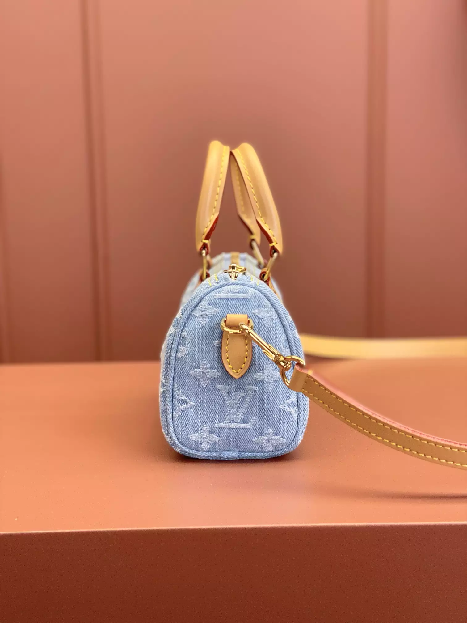 LV Nano Speedy Sky Denim Monogram Denim - Repbags.ru - Image 6