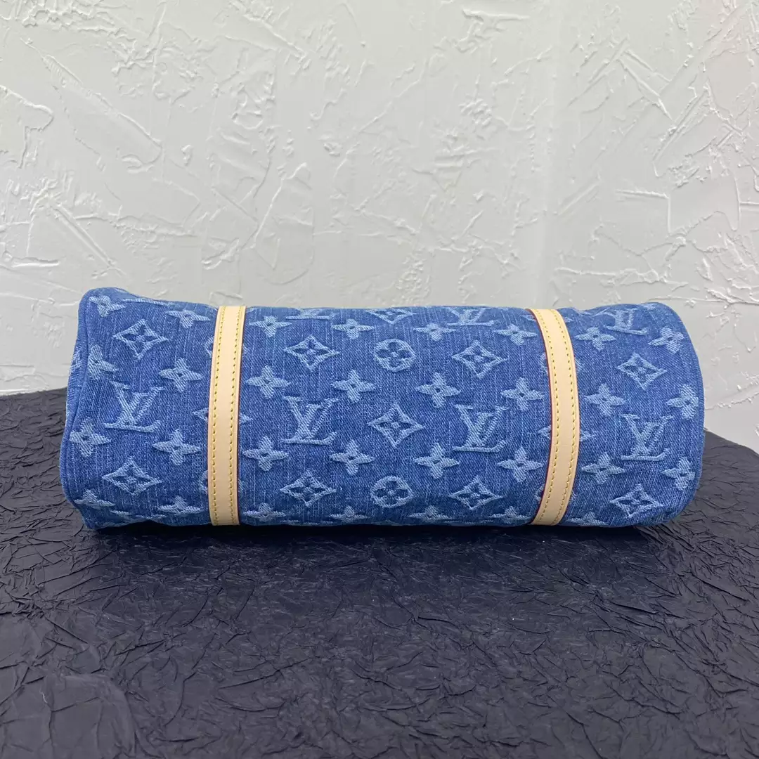 LV Remix Papillon Monogram Denim - Repbags.ru - Image 8