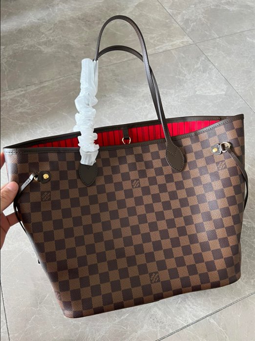 LV x YK Neverfull MM Tote Bag - Image 3
