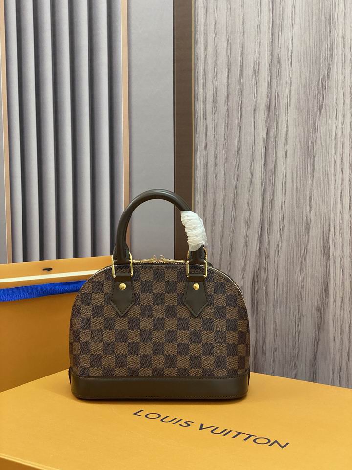 Louis Vuitton Alma BB Damier Ebene Brown - Image 4
