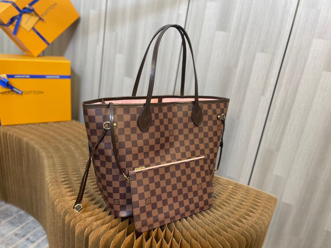 Louis Vuitton Neverfull MM Tote Bag - Image 3
