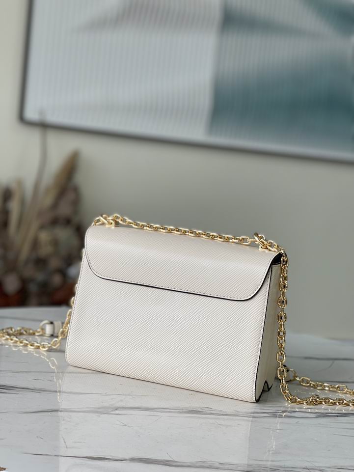 Louis Vuitton Twist MM Bag White - LB109 - Image 5