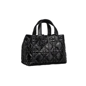 Dior Toujours Bag Black Macrocannage Crinkled - Repbags.ru