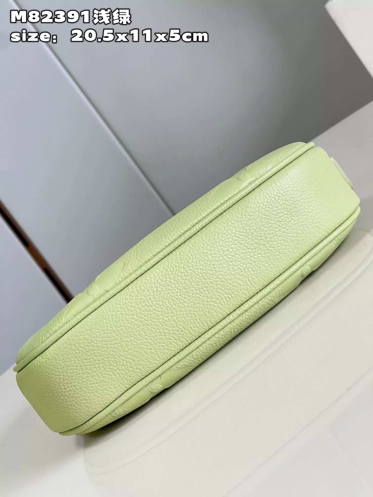 Mini Moon Monogram Empreinte Light Green Leather - Repbags.ru - Image 8