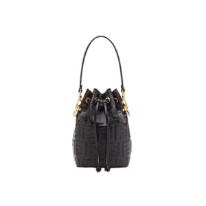 Mon Tresor Leather Mini Bag with FF Embroidery - Repbags.ru
