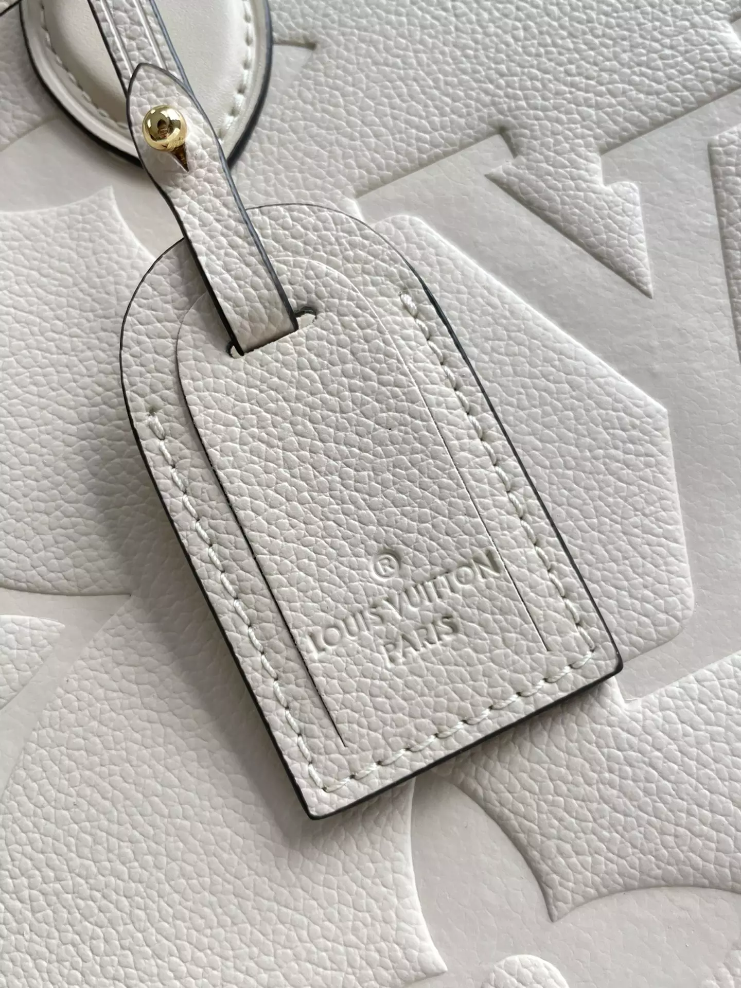 OnTheGo MM Monogram Empreinte Cream Leather - Repbags.ru - Image 5