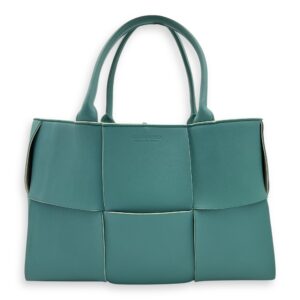 Arco Tote Bag Blue in Lambskin