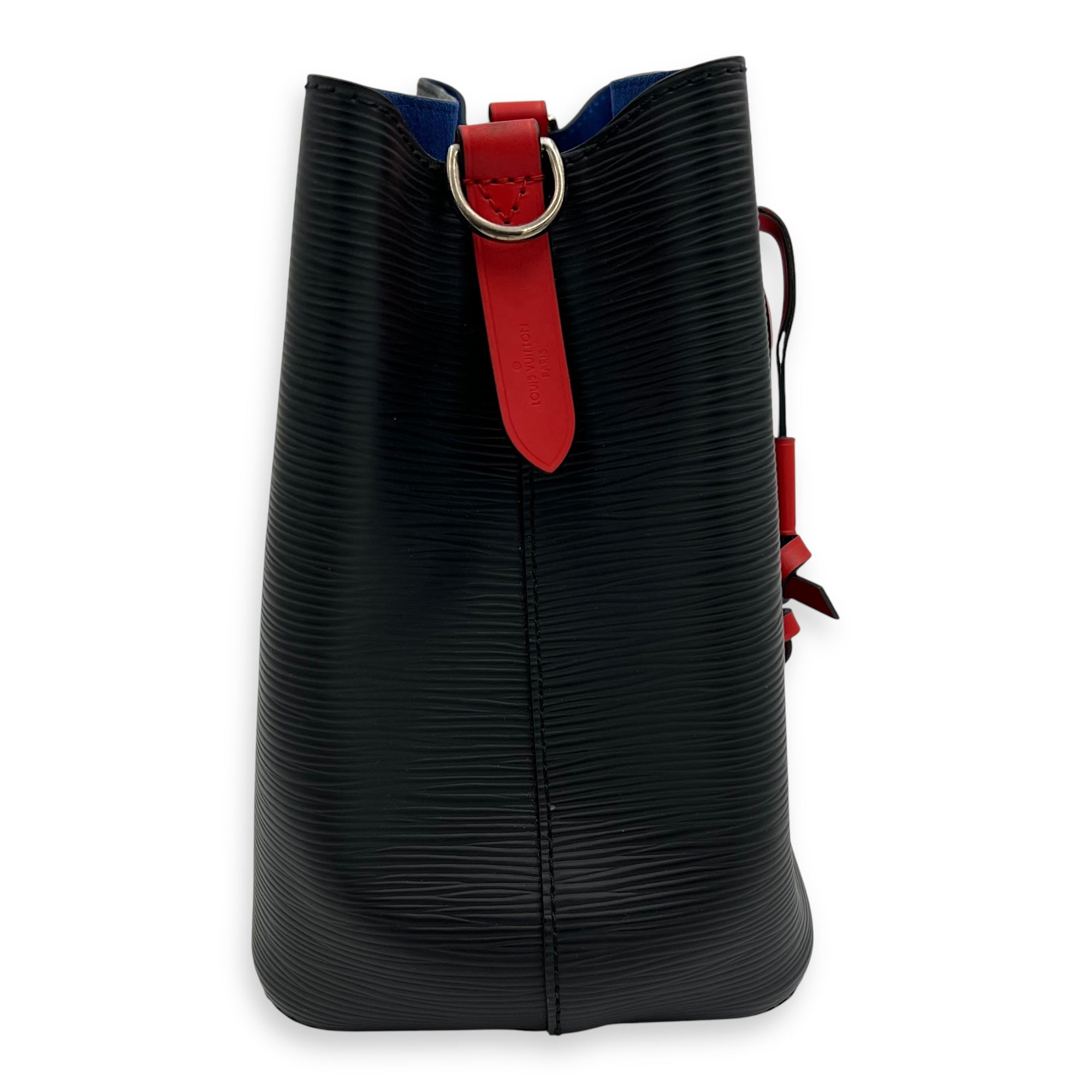 NeoNoe Bucket Bag BB Black in Epi Leather, Silver hardware - Image 4