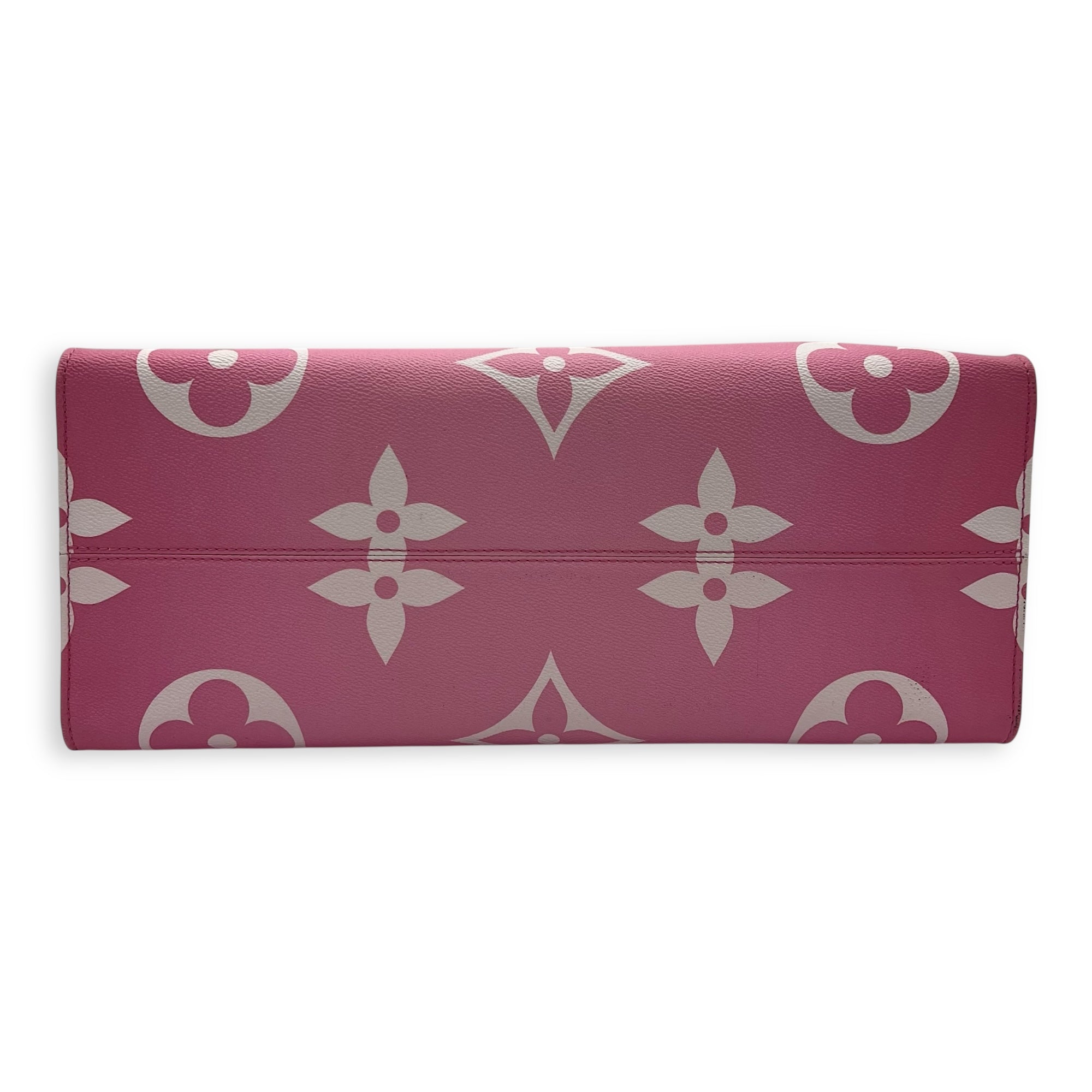 OnTheGo GM Multi-colour Tote Bag in Coated Canvas, Silver hardware - Image 6