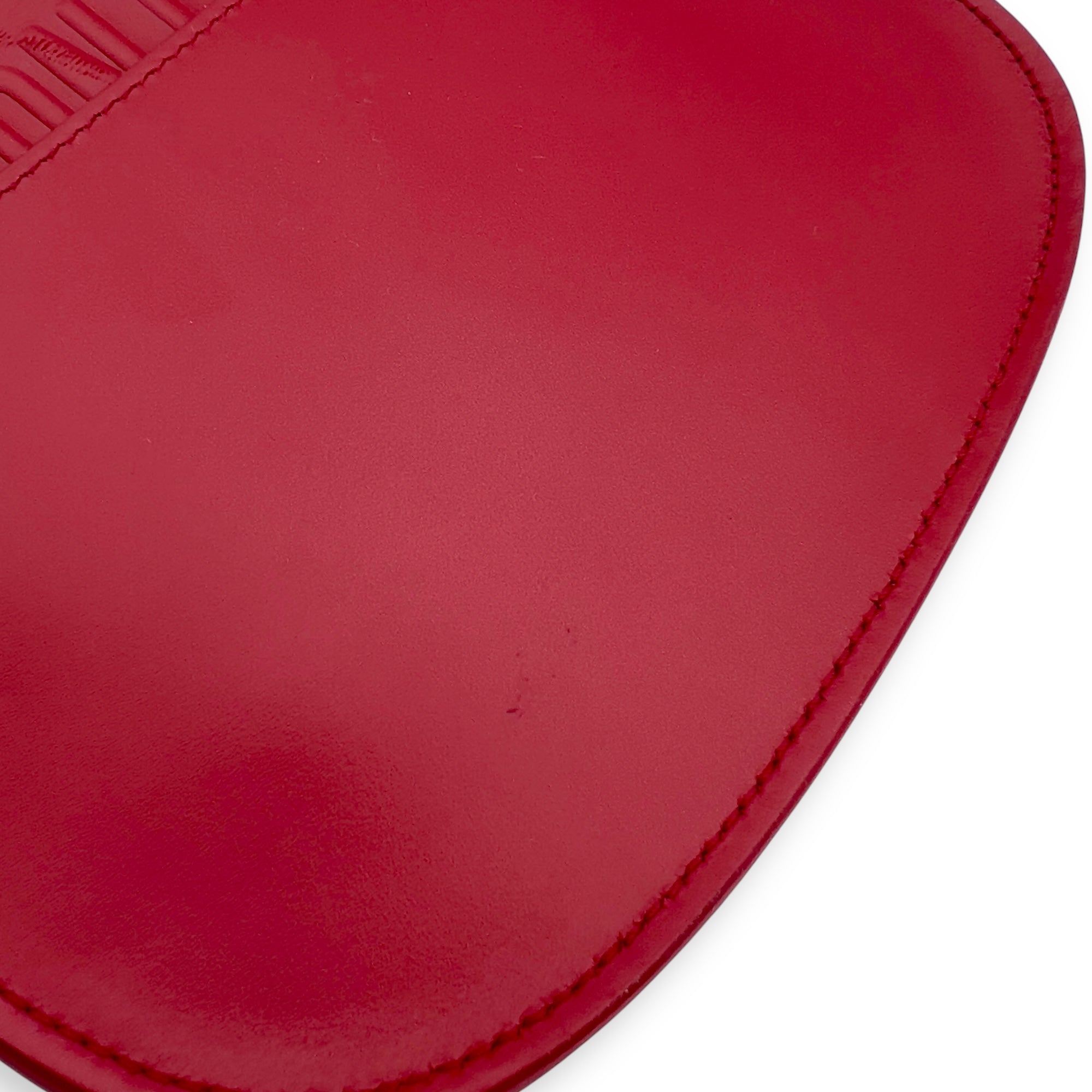 Bobby Small Red Shoulder Bag in Calfskin, Gold hardware - Image 8