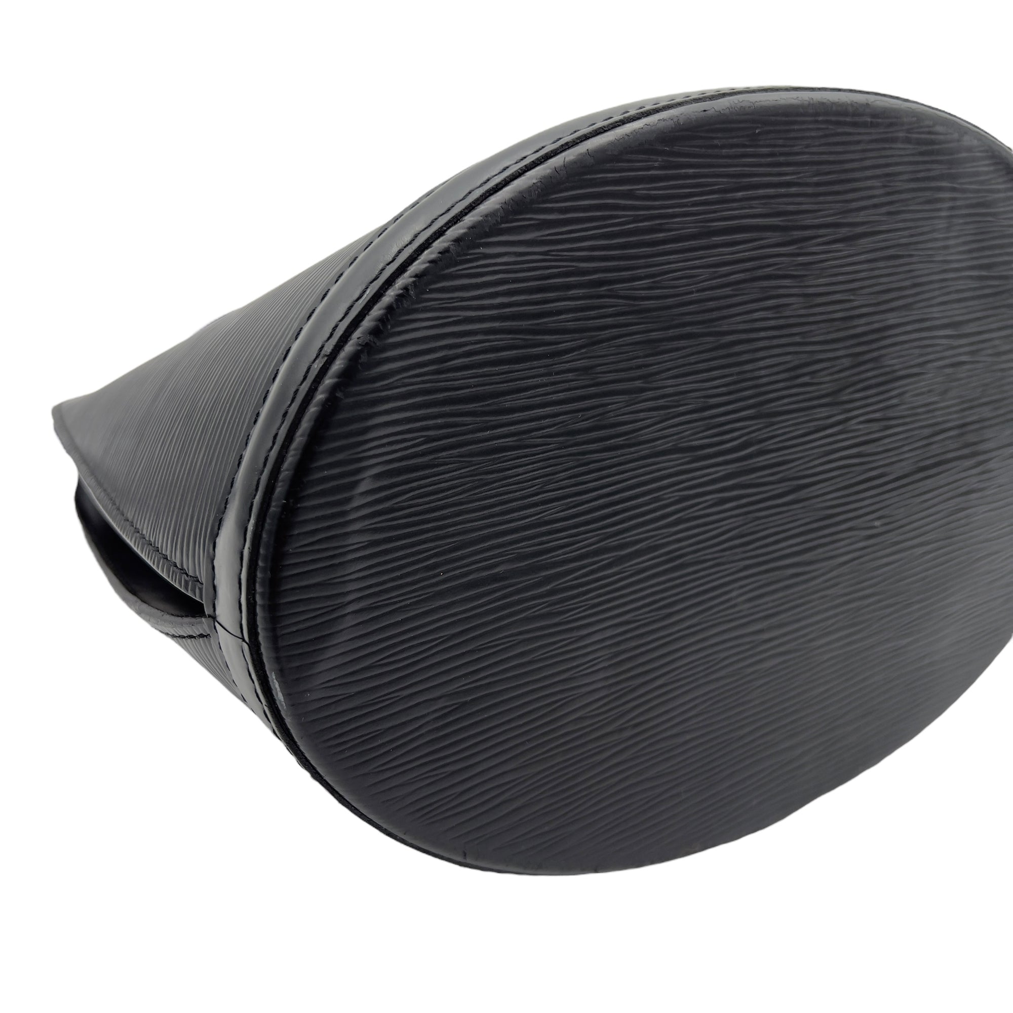 Cluny Vintage Shoulder Bag in Epi Leather, Gold hardware - Image 8