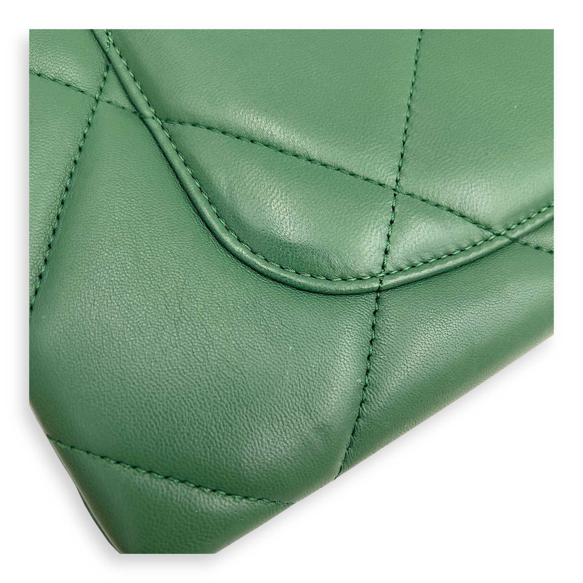 Trendy CC Black Top Handle Bag in Calfskin, Gold hardware - Image 11