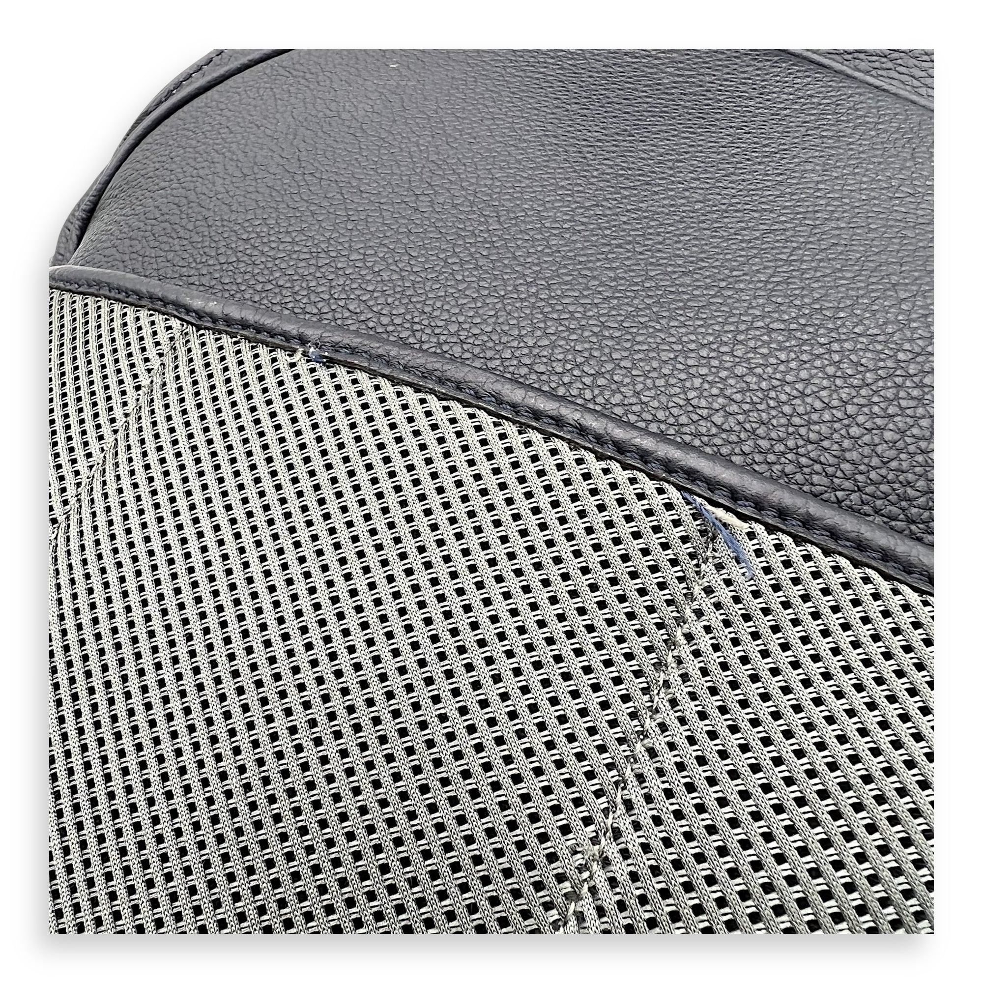 Chiodo Backpack Blue in Calfskin, Silver hardware - Image 16