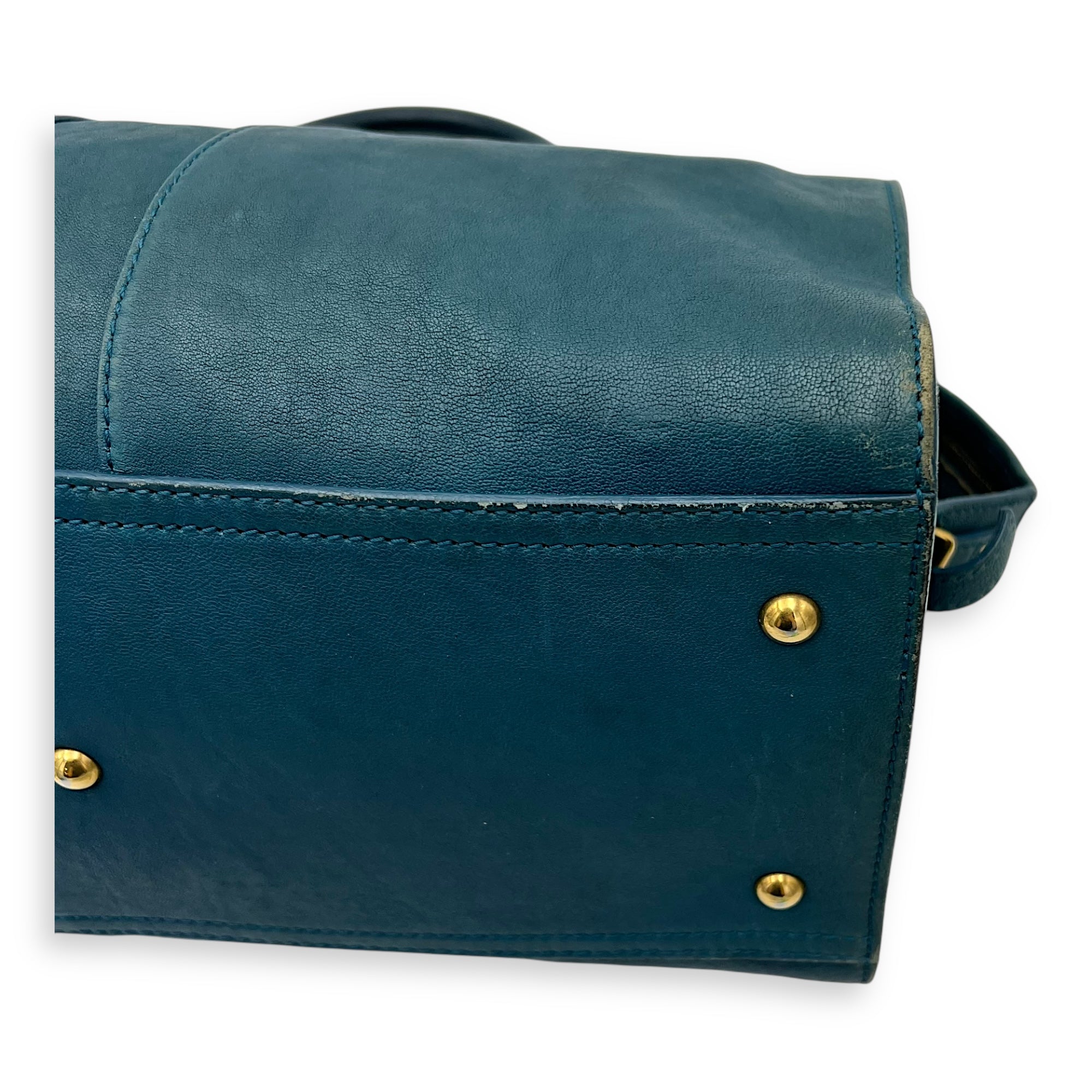 Cabas Chyc Sac Ligne Y Top handle bag in Calfskin, Gold Hardware - Image 18