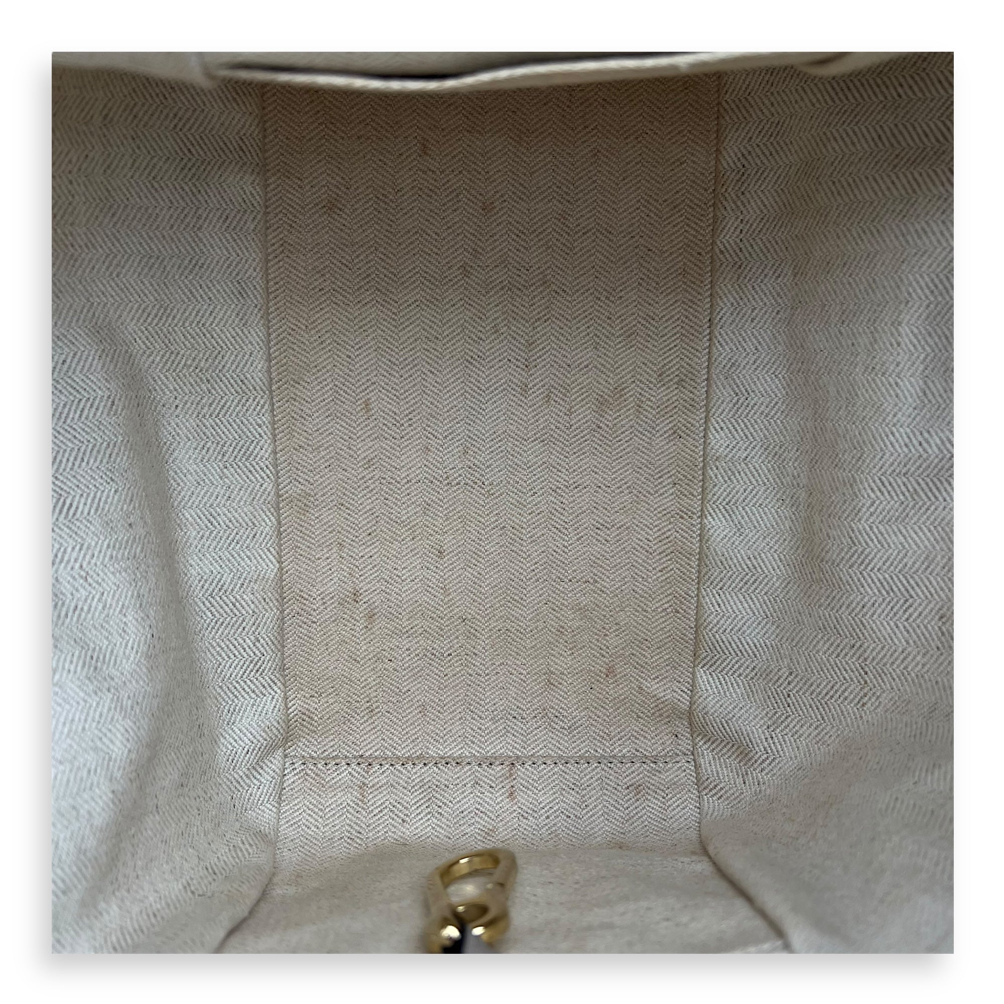 Hammock Small Beige Top Handle Bag in Calfskin, Gold hardware - Image 8